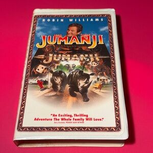 Jumanji VHS Tape Robin Williams